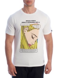 t-shirt με κοντά μανίκια inmyhood hs24mts21-b-white |