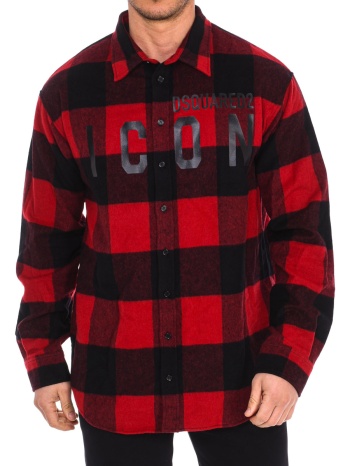 πουκάμισο με μακριά μανίκια dsquared s79dl0007-s53139-001f | σε προσφορά
