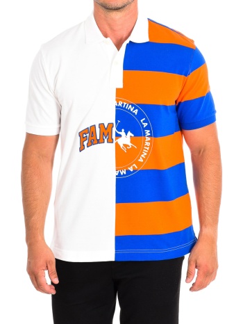 πόλο με κοντά μανίκια la martina 11m093-pk097-t0682 |