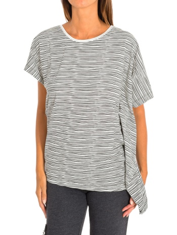 t-shirt με κοντά μανίκια zumba z1t00682-blanco |