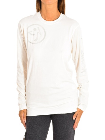 αθλητικό t-shirt zumba z2t00136-blanco |