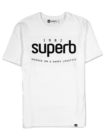 t-shirt με κοντά μανίκια superb 1982 3000-white |