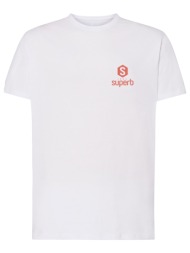 t-shirt με κοντά μανίκια superb 1982 rsc-s2107-white |