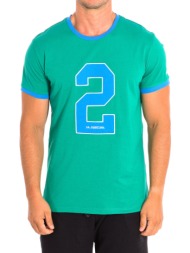 t-shirt με κοντά μανίκια la martina tmr312-js206-03104 |