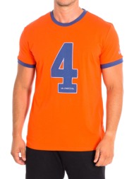 t-shirt με κοντά μανίκια la martina tmr312-js206-06097 |