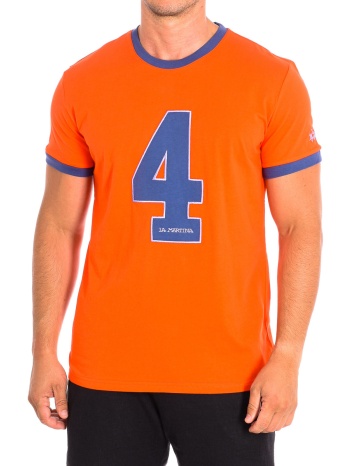 t-shirt με κοντά μανίκια la martina tmr312-js206-06097 |