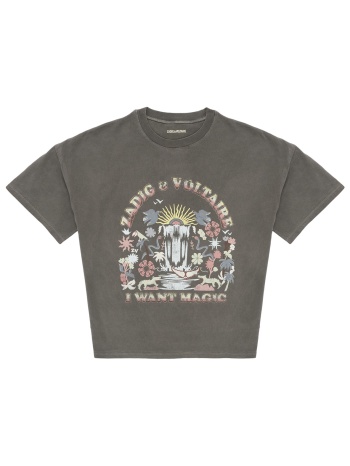 t-shirt με κοντά μανίκια zadig & voltaire x60528