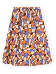 μίντι φούστες compania fantastica compañia fantástica skirt 41023 - flowers 22 |