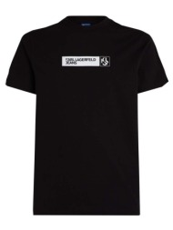 t-shirt με κοντά μανίκια karl lagerfeld camisetas hombre modèle slim graphic tee |