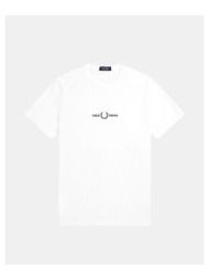 t-shirt με κοντά μανίκια fred perry m4580 |