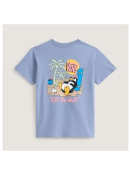 t-shirt με κοντά μανίκια vans yolo penguin ss |