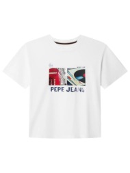 t-shirt με κοντά μανίκια pepe jeans pb5000099 800 |