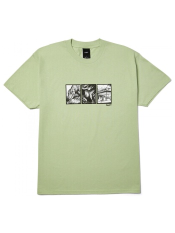 t-shirt με κοντά μανίκια huf t-shirt fossil fuel ss |