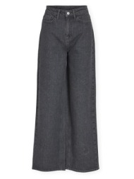 tζιν σε ίσια γραμή vila noos freya jaf jeans - grey denim |