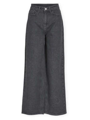 tζιν σε ίσια γραμή vila noos freya jaf jeans - grey denim |