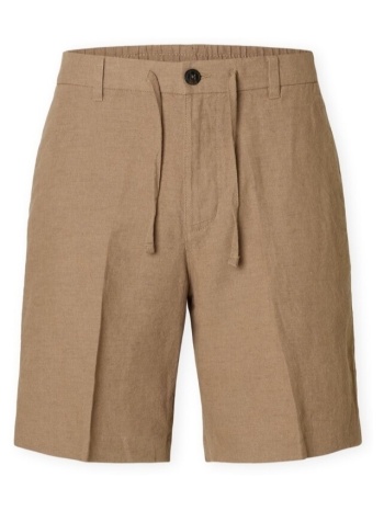shorts & βερμούδες selected noos regular-leroy linen shorts