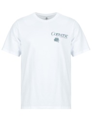 t-shirt με κοντά μανίκια converse hanging shoes tee