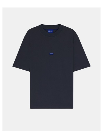 t-shirt με κοντά μανίκια hugo 50509991 nieros |