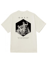 t-shirt με κοντά μανίκια obey architecture of the uni |