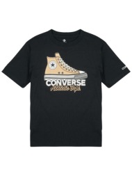 t-shirt με κοντά μανίκια converse cnv snkr gfx tee