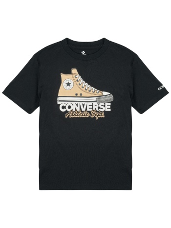 t-shirt με κοντά μανίκια converse cnv snkr gfx tee