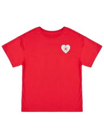 t-shirt με κοντά μανίκια converse valentine`s day bf tee