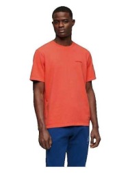 t-shirt με κοντά μανίκια superdry t-shirt overdyed logo loose manches courtes |