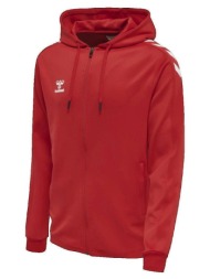 t-shirt με κουκούλα hummel sweat à capuche hmlcore xk poly zip |