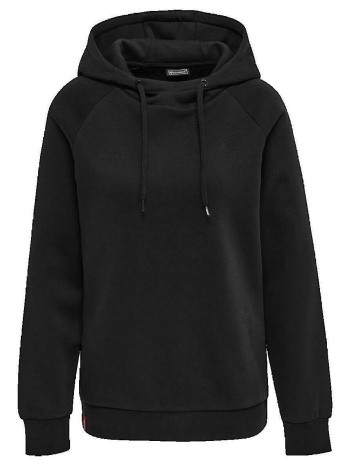 t-shirt με κουκούλα hummel sweat à capuche red classic noir