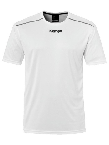t-shirt με κοντά μανίκια kempa t-shirt poly sport blanc |