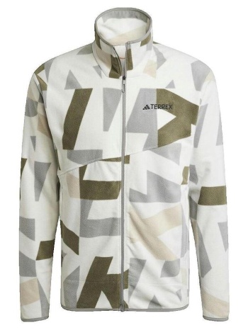 fleece adidas veste polaire terrex multi printed full zip |