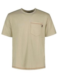 t-shirt με κοντά μανίκια superdry t-shirt contrast stitch pocket |