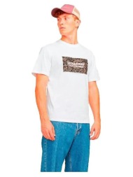 t-shirt με κοντά μανίκια jack & jones t-shirt jack jones bushwick blanc |