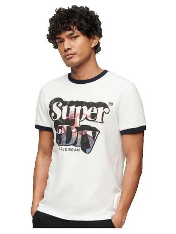 t-shirt με κοντά μανίκια superdry t-shirt photographic logo