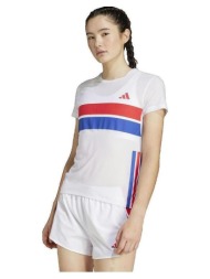 t-shirt με κοντά μανίκια adidas t-shirt adizero retro |