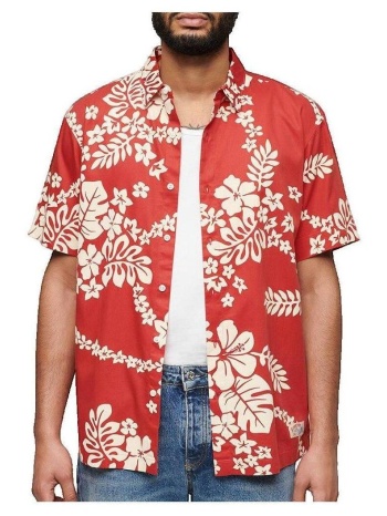 πουκάμισο με κοντά μανίκια superdry chemise hawaïenne