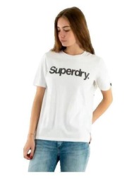 t-shirt με κοντά μανίκια superdry t-shirt core logo |