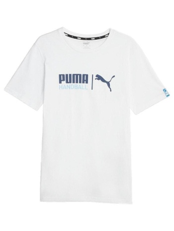 t-shirt με κοντά μανίκια puma t-shirt blanc pour homme |