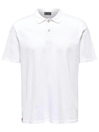 πόλο με κοντά μανίκια hummel polo red classic blanc |