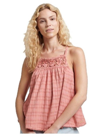 μπλούζα superdry débardeur vintage halter cami |