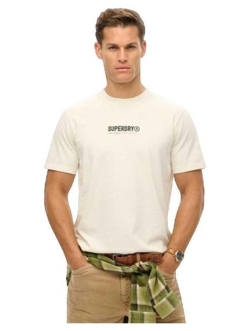 t-shirt με κοντά μανίκια superdry t-shirt utility sport