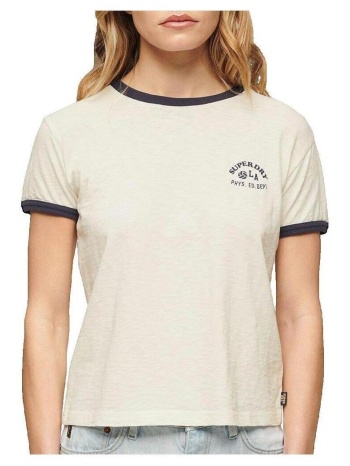 t-shirt με κοντά μανίκια superdry t-shirt athletic
