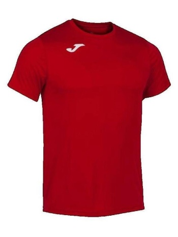 t-shirt με κοντά μανίκια joma t-shirt record ii rouge |
