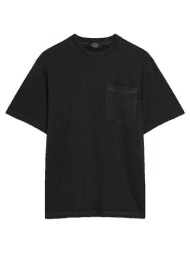 t-shirt με κοντά μανίκια superdry t-shirt contrast stitch pocket |