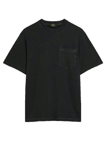 t-shirt με κοντά μανίκια superdry t-shirt contrast stitch