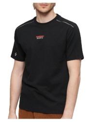 t-shirt με κοντά μανίκια superdry t-shirt sport tech logo relaxed |