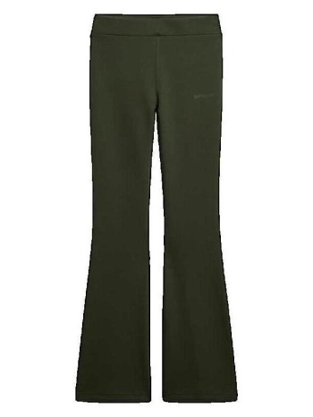φαρδιά / καμπάνα superdry pantalon sport tech slim kaki |