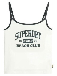 αμάνικα/t-shirts χωρίς μανίκια superdry débardeur essential branded sans manches |