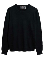 πουλόβερ superdry pull mérinos noir |