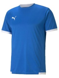 t-shirt με κοντά μανίκια puma t-shirt teamliga bleu |